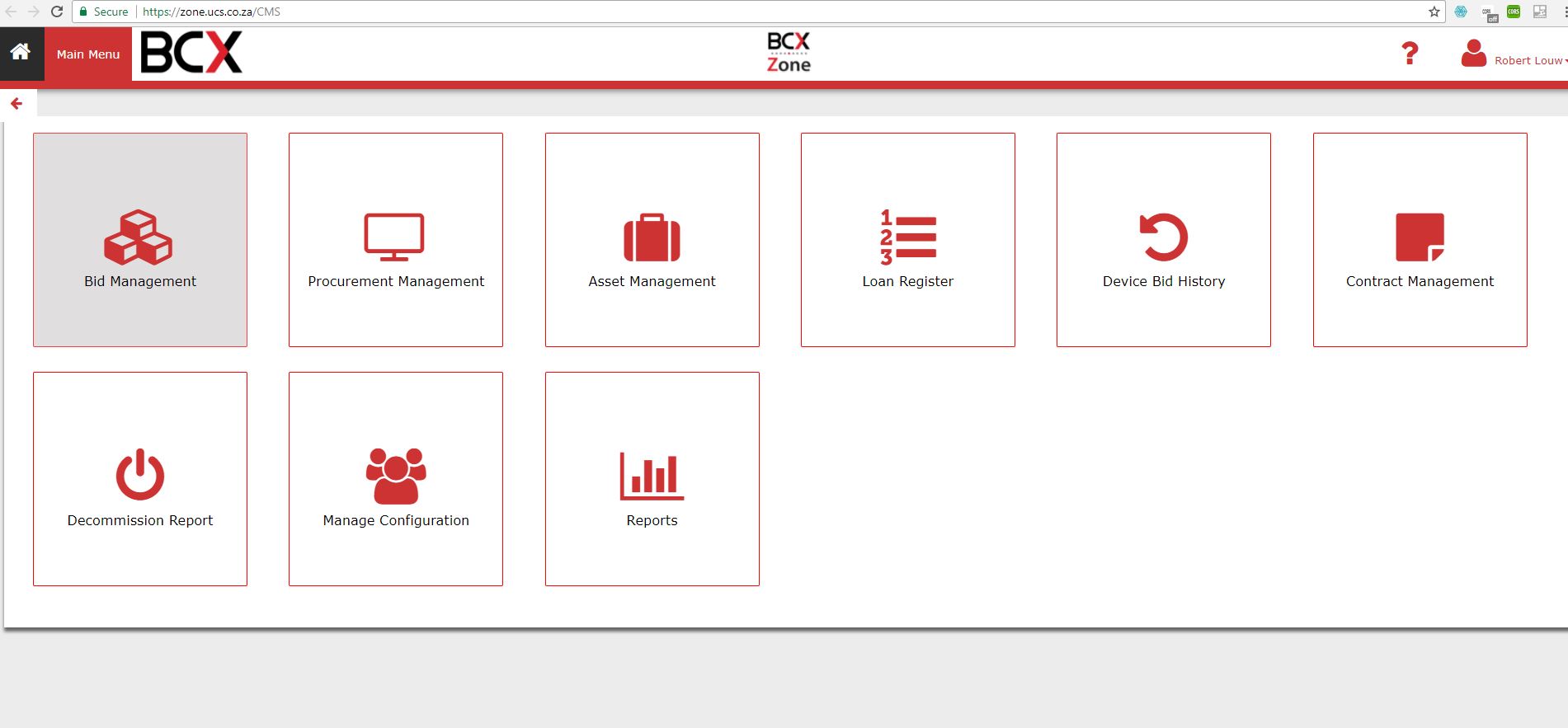 BCX Commercial Management Solution (CMS)